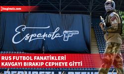 Futbol fanatikleri Mariupol'de konuşlandı