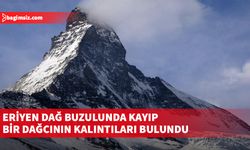 Alp Dağları'nın İtalya-İsviçre sınırındaki Matterhorn dağında, 1986'da kaybolan dağcının kalıntılarına rastlandı