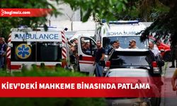 Kiev'deki bir mahkeme binasında patlama meydana gelirken, bir sanığın el bombası patlattığı öne sürüldü