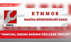 Makina Mühendisleri Odası, enerji konusunda imzalanan sözleşmeye ilişkin açıklama yaptı