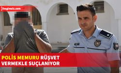 Lefkoşa’da bir firmaya ait 22 adet ön izni onaylaması için rüşvet vermeye kalkışan polis memuru mahkemeye çıkarıldı