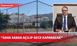 Şenkul, Zeytinlik Sosyal Konutlar Parkı’ndaki oyun alanlarının etrafının kapatıldığını açıkladı