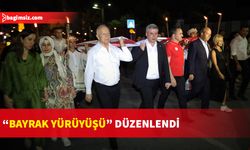 20 Temmuz Barış ve Özgürlük Bayramı kutlamaları kapsamında “Bayrak Yürüyüşü” etkinliği yapıldı