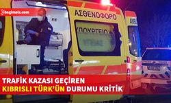 Güney Kıbrıs’ta trafik kazası geçiren 47 yaşındaki Kıbrıslı Türk taksi şoförünün durumu ağır…