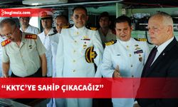 Cumhuriyet Meclisi Başkanı Zorlu Töre, TCG Bandırma Korvet Gemisi’ni ziyaret etti