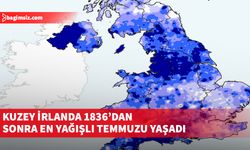 Birleşik Krallık tarihin en yağışlı altıncı temmuz ayı yaşandı...