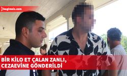 Çaldığı et "pişirilmiş" bir şekilde evinde bulunan zanlı 15 gün süreyle Merkezi Cezaevi’ne gönderildi