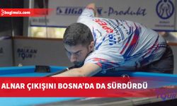 Bilardoda Alnar, Bosna Hersek’te düzenlenen ve 129 sporcunun katıldığı organizasyonu üçüncü tamamladı