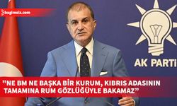 AK Parti Sözcüsü Ömer Çelik, Kıbrıs'la ilgili açıklamalarda bulundu