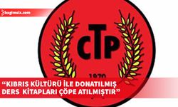 CTP, ders kitaplarının içeriğinin uzmanlara danışılmadan değiştirilmesine tepki gösterdi