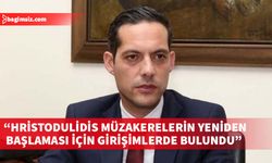 Güney Kıbrıs Rum Hükümeti Sözcüsü Konstantinos Letimbiotis, Kıbrıs Sorunu'na yönelik demeç verdi