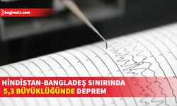 Hindistan Sismoloji Merkezi, depremin büyüklüğünün 5,4, derinliğinin ise 16 kilometre olduğunu duyurdu