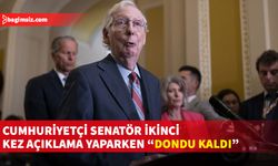 McConnell, yaklaşık 30 saniye süreyle hareketsiz kaldı