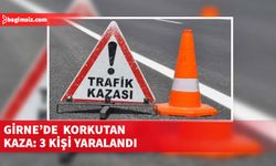 Hakimiyetini kaybeden sürücü kaldırıma ve yayalara çarptı