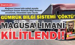 Mağusa Limanı’nda Gümrük Bilgi Sistemi arızalandı, işler durdu