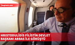 Hristodulidis, Ürdün’ün tahsis ettiği askerî helikopterle Filistin’e gitti