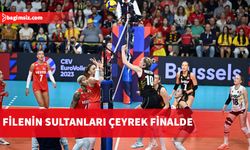 A Milli Kadın Voleybol Takımı, Belçika'yı 3-1 yenerek çeyrek finale yükseldi