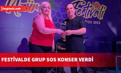 Mehmetçik Üzüm Festivali’nin ikinci gününde Grup SOS sahne aldı