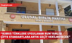 Ulusal Birlik Partisi, Pile'de yaşanan olaylara yönelik açıklama yaptı