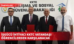 Çalışma ve Sosyal Güvenlik Bakanlığı ile Kıbrıs Türk Belediyeler Birliği arasında protokol imzalandı