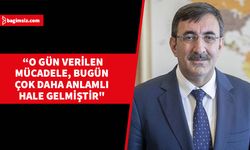 TC Cumhurbaşkanı Yardımcısı Yılmaz, Erenköy Direnişi'ni ve şehitlerini andı