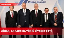 YÖDAK heyeti Ankara'da Yükseköğretim Kalite Kurulu’nu ziyaret etti