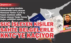 Girne’de sahte kimlikle bankamatik kartı çıkaran Ramazan Türker 3 yıl 6 ay hapse mahkûm edildi. Kararı okuyan Yargıç Temay Sağer, yetkilileri uyardı
