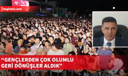 Amcaoğlu, Gönyeli-Alayköy Gençlik Festivali’nin başarıyla tamamlandığını söyledi