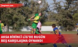 Aksa Birinci Lig'de 2023-24 futbol sezonu bugün oynanan beş karşılaşmayla başladı