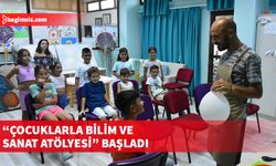 Girne Belediyesi Hayat Boyu Öğrenme Merkezi tarafından düzenlenen "Çocuklarla Bilim ve Sanat Atölyesi" başladı