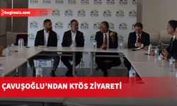 Milli Eğitim Bakanı Çavuşoğlu KTÖS’ü ziyaret etti