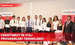 Creditwest Bank’ın her yıl düzenlediği bankacılık ve yazılımla ilgili staj programları sona erdi