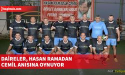 Hasan Ramadan Cemil Devlet Daireleri Arası Halı Saha Futbol Turnuvası başladı