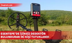 Esentepe’de izinsiz dedektör bulunduran iki kişi tutuklandı  