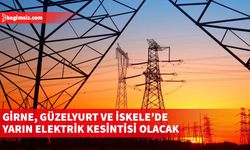 Kesinti, orta gerilim elektrik şebekesindeki proje çalışması nedeniyle gerçekleşecek