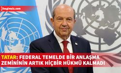 Cumhurbaşkanı Tatar, New York’ta BM Genel Sekreteri Antonio Guterres ile yaptığı görüşmenin ardından Türkevi’nde gazetecilere açıklamalarda bulundu