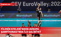 A Milli Erkek Voleybol Takımı, CEV Avrupa Şampiyonası D Grubu'ndaki üçüncü maçında Yunanistan'ı 3-1 yendi