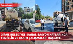 Girne’de yağmur suyu drenaj hatlarından sonra kanalizasyon hatlarında da bakım ve temizlik çalışmalarına başlandı