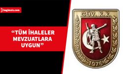 Güvenlik Kuvvetleri Komutanlığı’ndan Barış Kuvvetleri ihaleleriyle ilgili açıklama