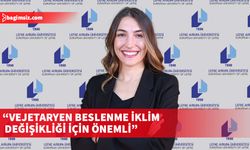 LAÜ Beslenme ve Diyetetik Bölümü Öğretim Üyesi Soycan, “İklim Değişikliği ile Mücadelede Vejetaryen Beslenme ” konusuna dikkat çekti