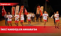 İneci kardeşler, Atatürk Saygı Koşusu’na katıldı