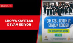 LBO Çocuk ve Çok Sesli Gençlik Korosu’na 4-17 yaş arası çocuk ve gençlerin kayıt yaptırabilir