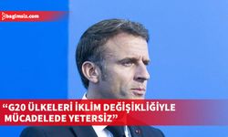 Macron, Hindistan'ın ev sahipliğinde başkent Yeni Delhi'de düzenlenen 18'inci G20 Liderler Zirvesi marjında açıklamalarda bulundu