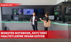 Monster Nootbook, Lefkoşa Dereboyu’ndaki mağazada basın toplantısı gerçekleştirdi