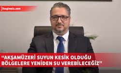 Şenkul, belediyelere su taşıyan hat üzerinde meydana gelen arızanın giderildiğini söyledi