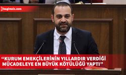 CTP Milletvekili Ongun Talat, KIB-TEK’e sınavsız işe alınanlar arasında EL-SEN Başkanı Cesurer’in oğlunun da olduğu iddiasını eleştirdi