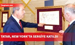 Cumhurbaşkanı Tatar, New York’ta düzenlenen sergiye katıldı