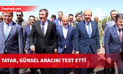 Cumhurbaşkanı Tatar, KKTC’nin araba markası Günsel’in üretim tesislerini ziyaret etti