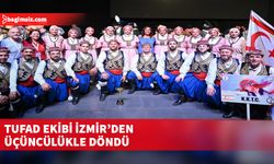 Turizm ve Folklor Araştırmaları Derneği, İzmir’de en iyi koreografi dalında üçüncülük ödülü kazandı