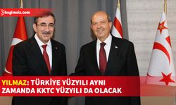 Cumhurbaşkanı Tatar, Türkiye Cumhurbaşkanı Yardımcısı Yılmaz ile baş başa görüştü